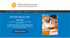 Desktop Screenshot of pacificbindery.com